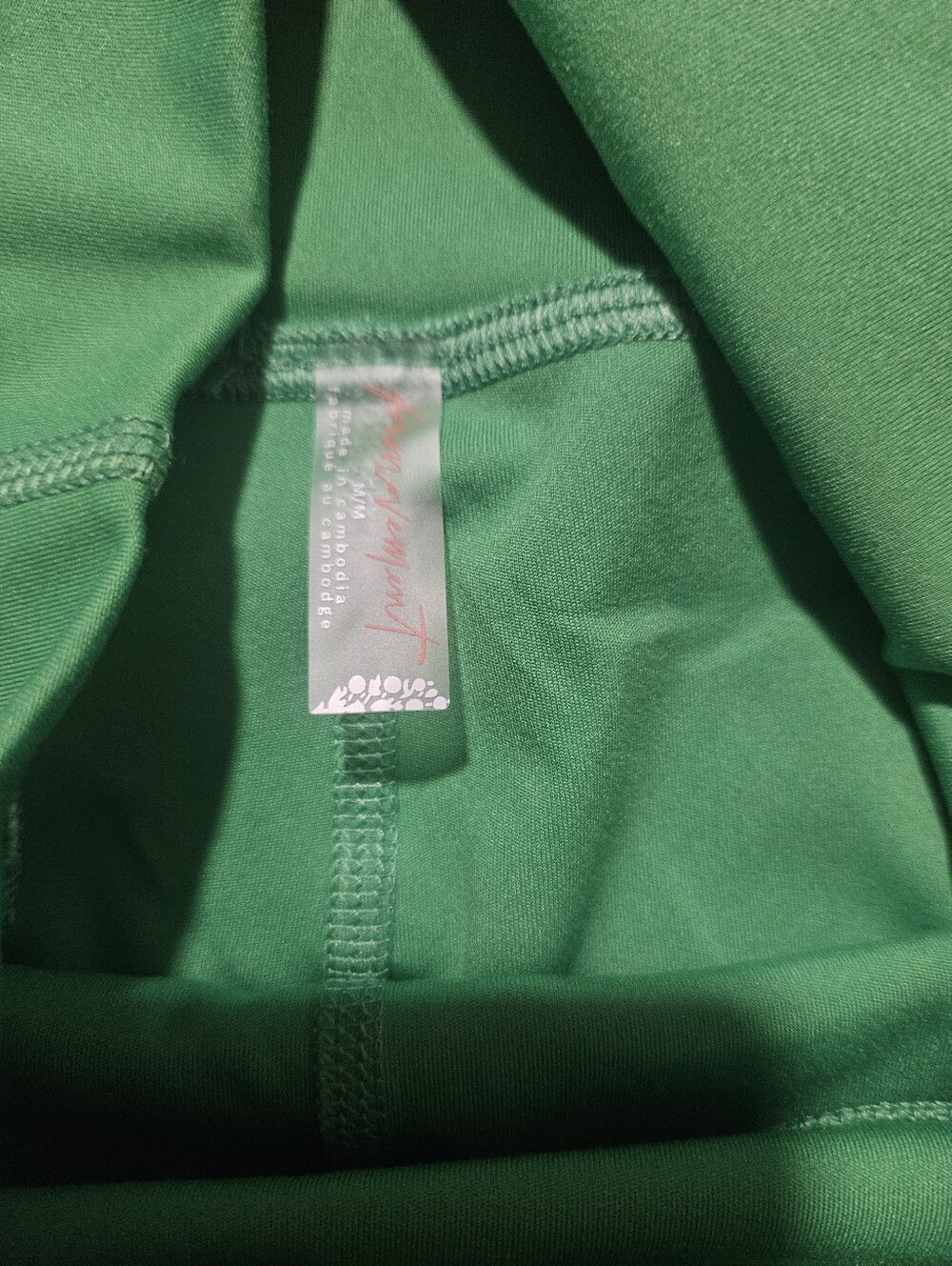 FP Movement Free People Island Time Green Sheen Shorts NWT - Picture 6 of 6